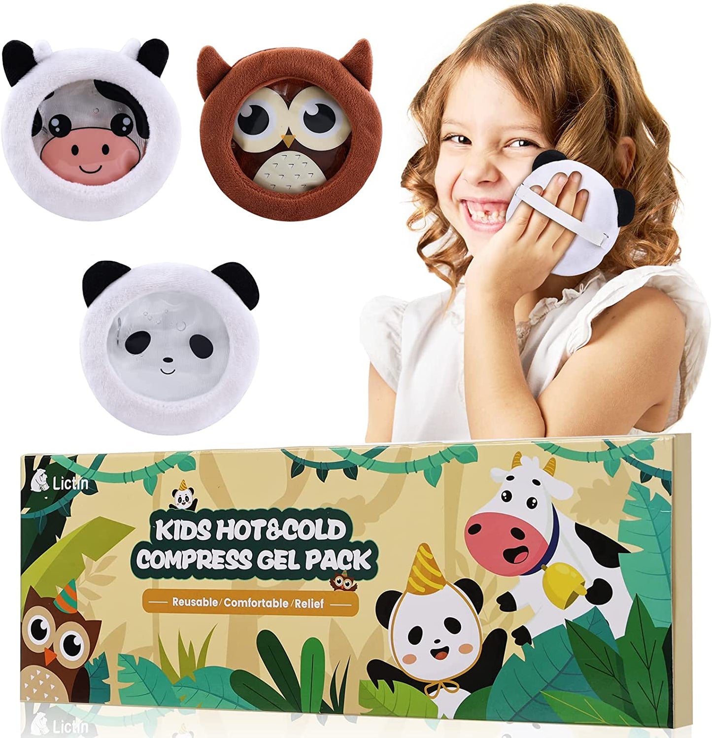 Ice Packs for Kids-Reusable