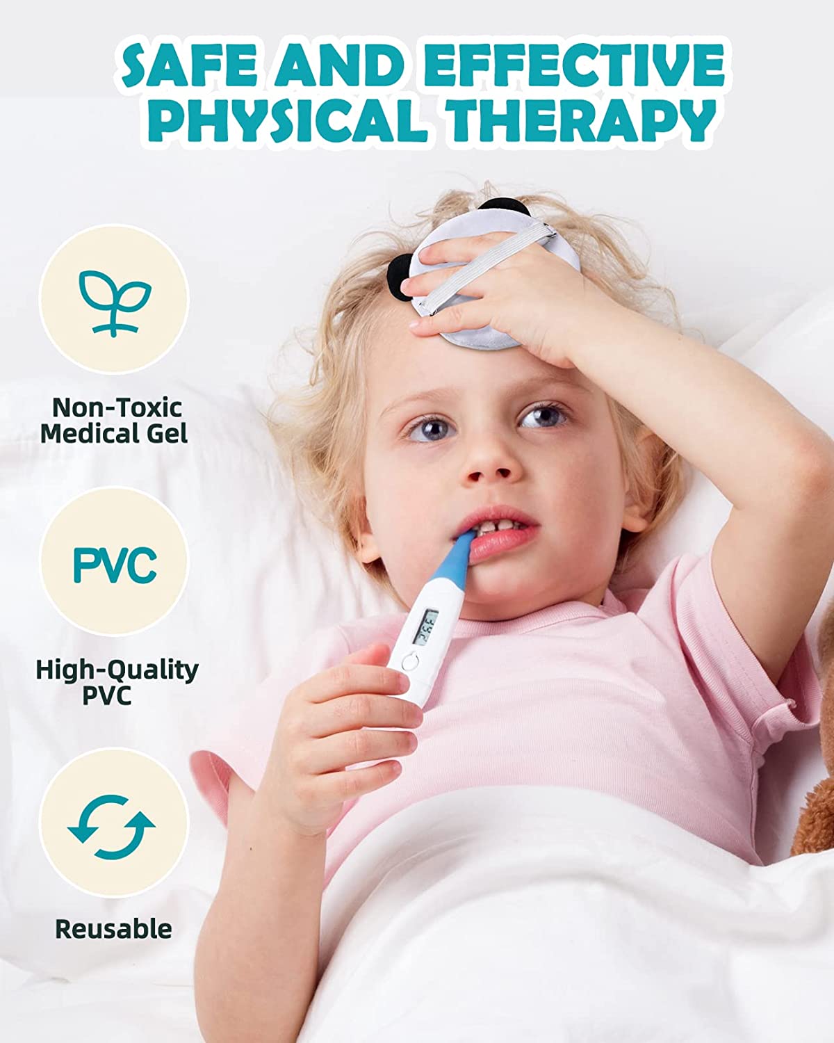 Ice Packs for Kids-Reusable