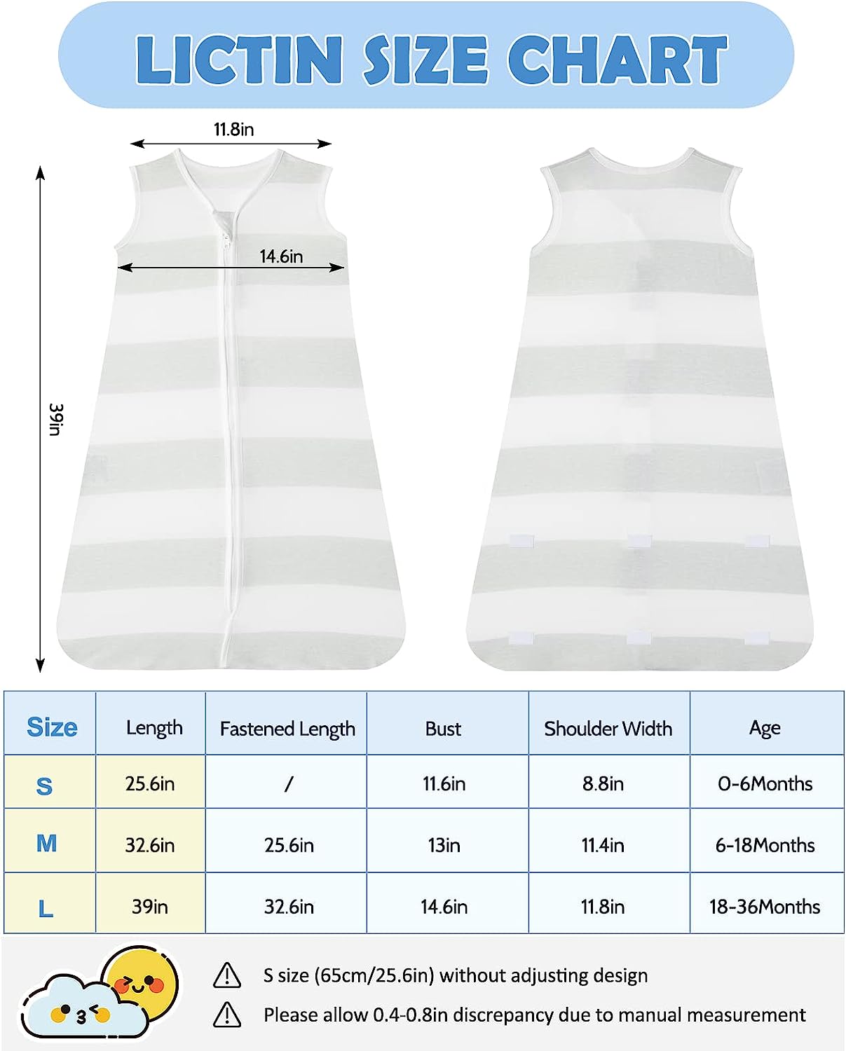 Baby Sleep Bag 0.5 TOG