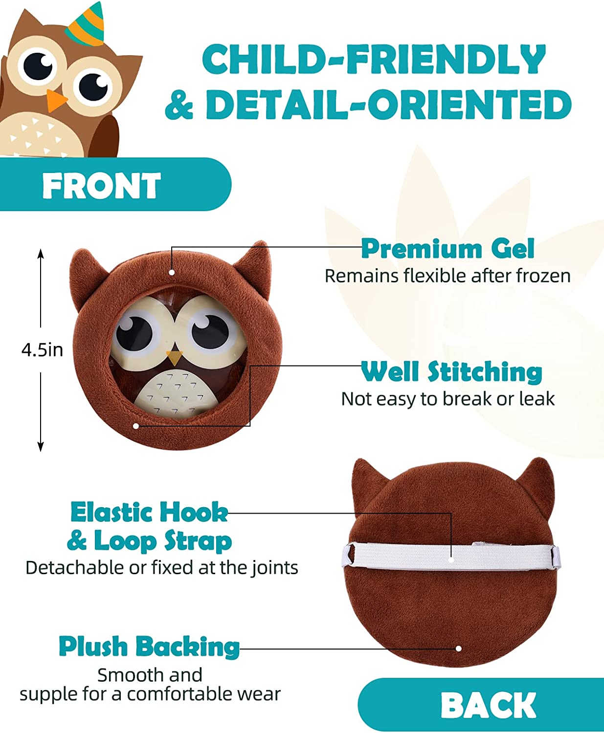 Ice Packs for Kids-Reusable