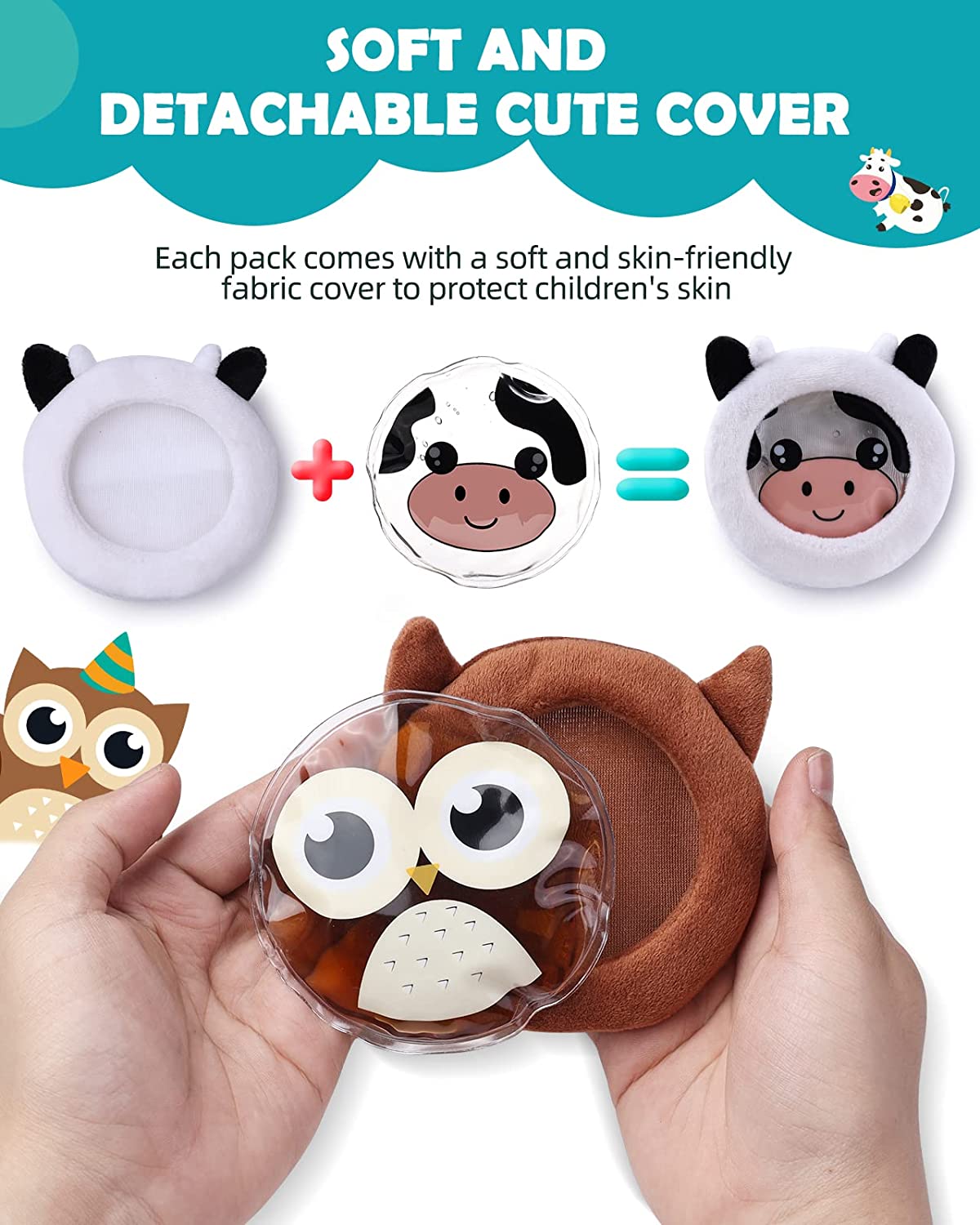 Ice Packs for Kids-Reusable