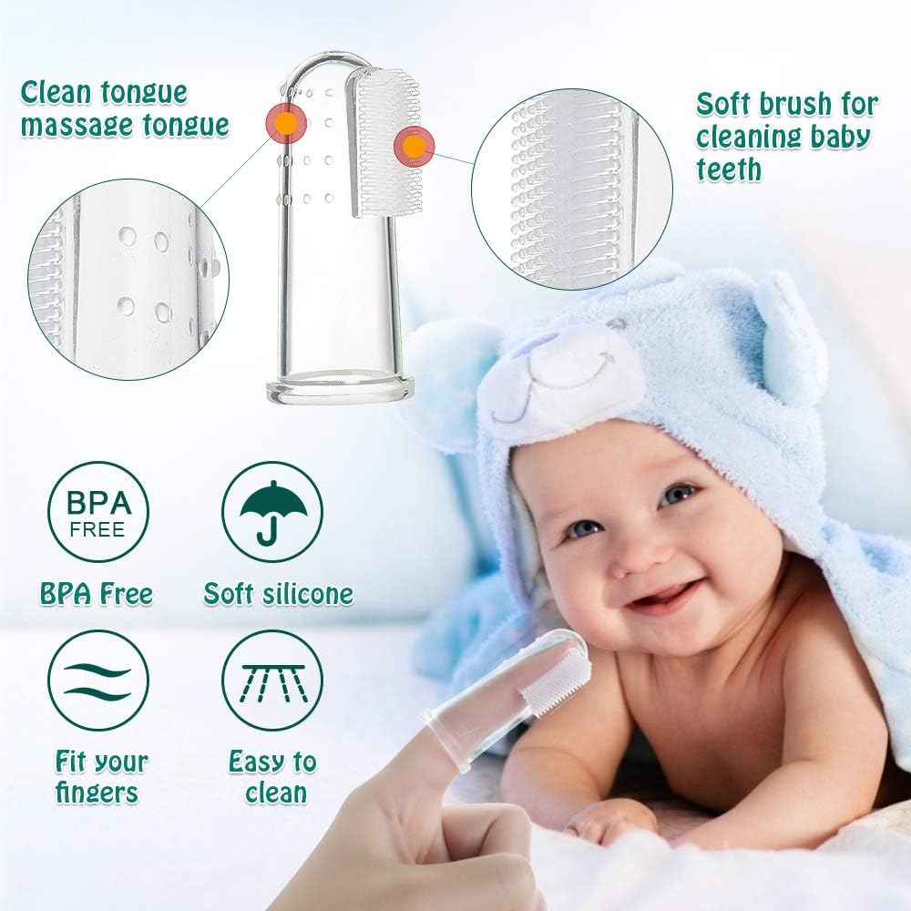 Lictin Baby Grooming Kit Newborn Care - 12PCS Baby Health Care Set Portable Baby Thermometer Kit, Safety Cutter Baby Nail Kit for Nursing Baby Girl Boys Heath and Grooming