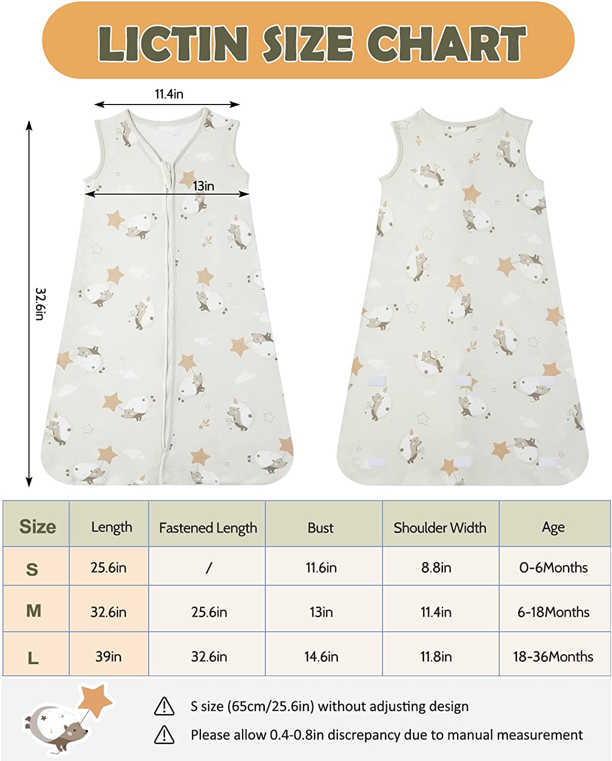 Baby Sleep Bag 0.5 TOG