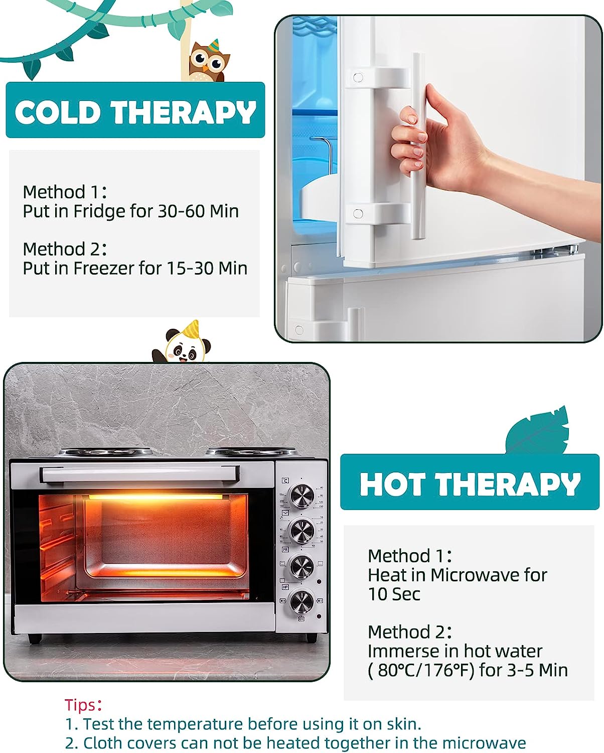 Ice Packs for Kids-Reusable