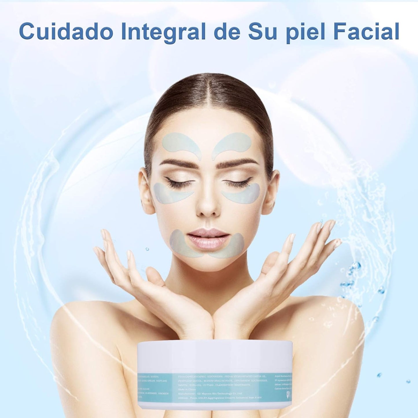 Lictin Under Eye Patches, 60Pcs Under Eye Mask for Puffy Eyes, Dark Circles, Eye Bags, Puffiness, Wrinkles,Anti-aging Under Eye Treatment, Skin Care for Women and Men
