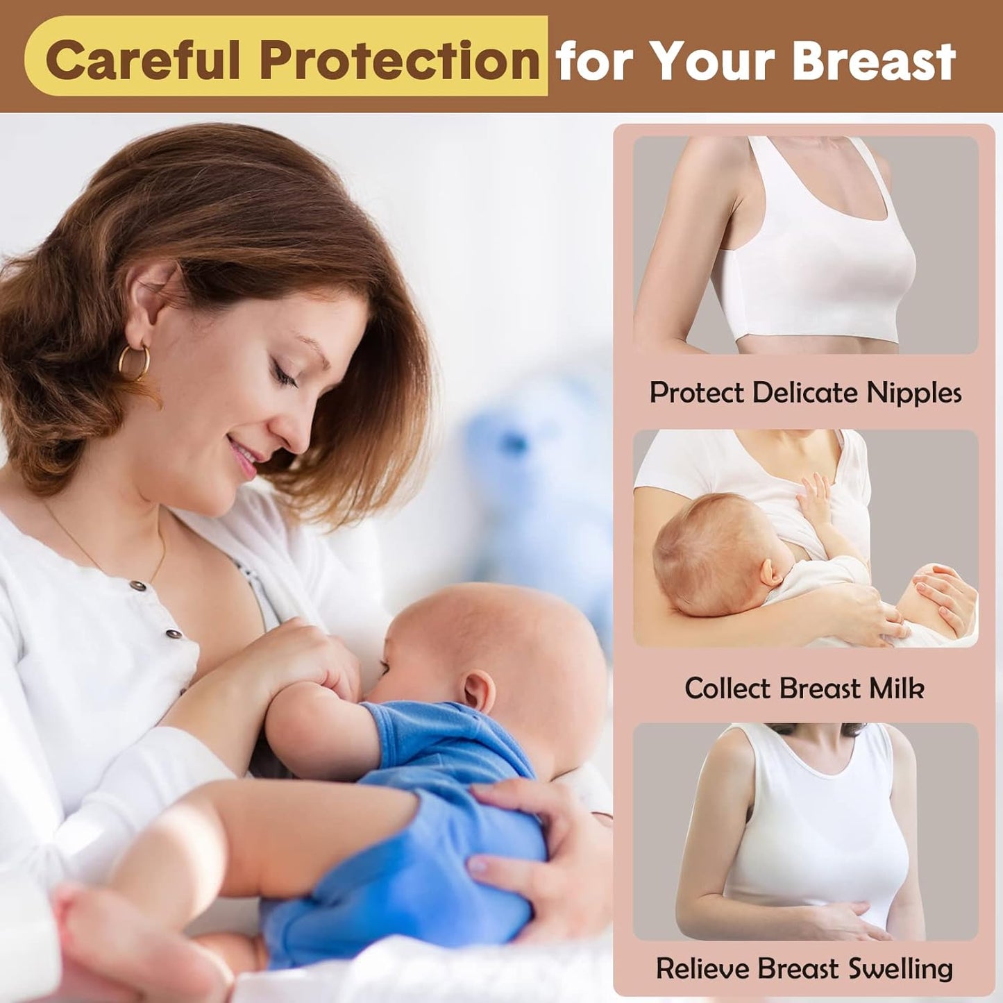 Breast Shell Breastmilk Collector-Breastfeeding