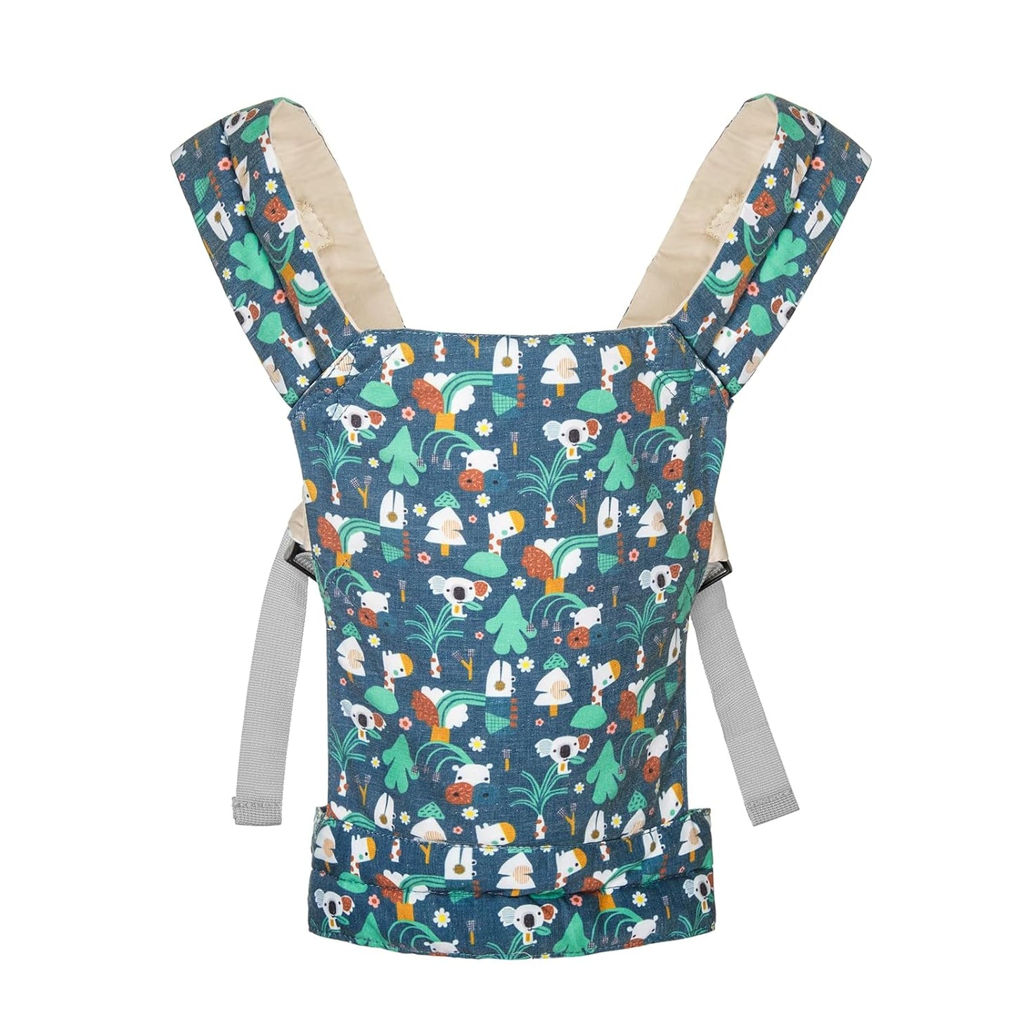 Lictin Baby Doll Carrier, Front and Back Doll Accessories Carrier for Little Girls, with Adjustable Straps for Stuffed Animal Reborn Baby Doll