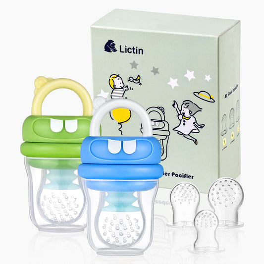 Baby Fruit Food Feeder Pacifier- 2-Pack