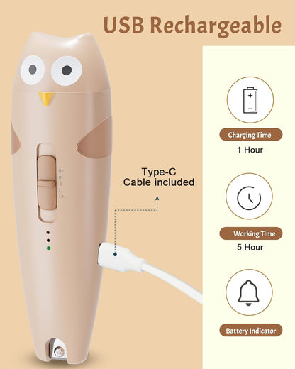 Lictin Baby Healthcare and Grooming Kit, 26 in 1 Rechargeable Baby Nail Trimmer Electric Set,Safe Baby Nail File with Auto Light, Newborn Baby Safety Care Set for Newborn Infant Toddlers Boys Girls