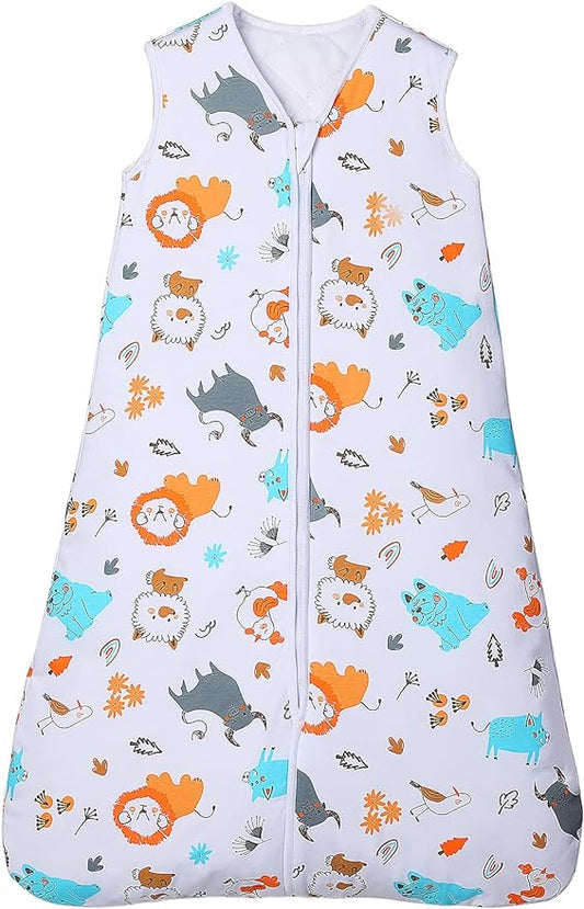 Lictin Baby Sleeping Bag 2.5 TOG, Winter Baby Sleep Sack, Swaddle Wearable Blanket with 2-Way Zipper, with Adjustable Length 83-99cm for Infant Toddler