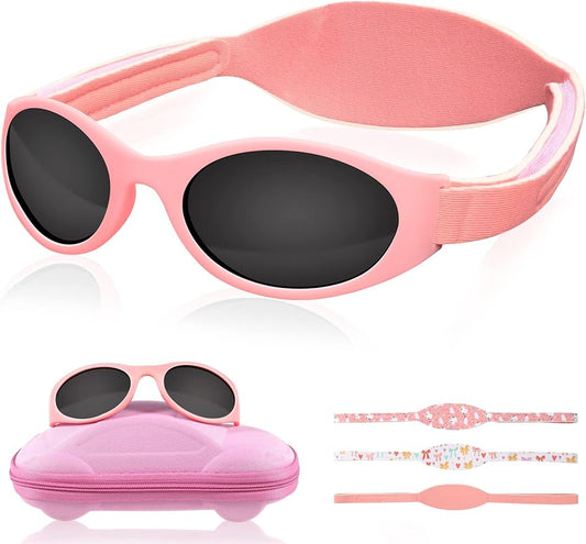 Lictin Baby Sunglasses,UV400 Protection Polarized Sunglasses for Toddler Kid Boys Girls,3-33Months