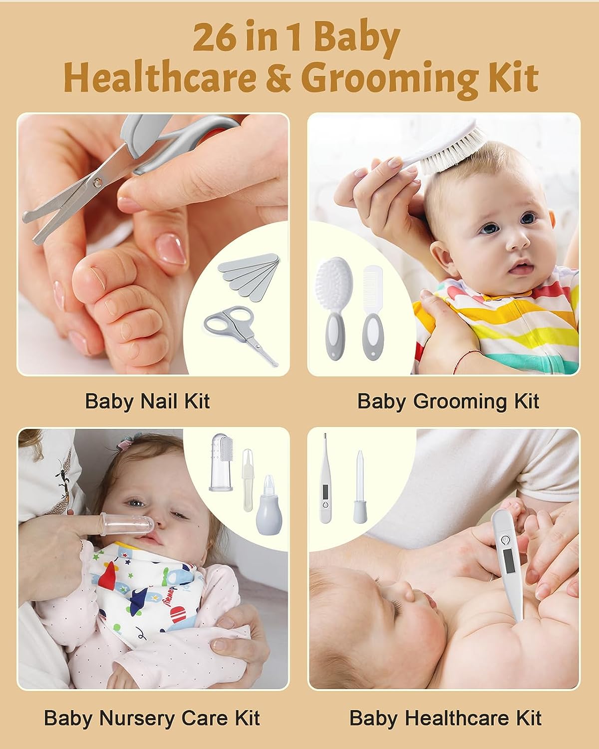 LuvLap Baby Grooming Nail Clipper Set | 2 Teeth Kids Shop, Thanjavur